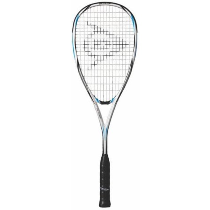 Сквош ракетка Dunlop Vision, чорна/жовта/біла, 110 г