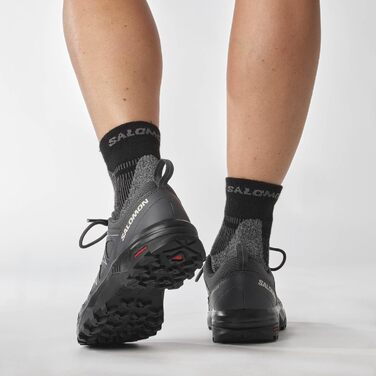 Жіночі трекінгові кросівки Salomon X Braze, 42 EU, Pewter Ebony Rainy Day