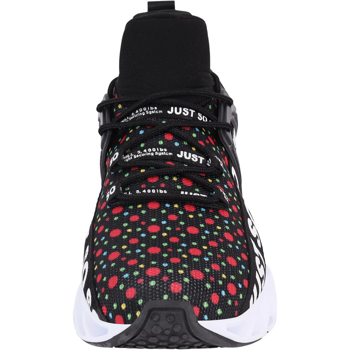 Чоловічі кросівки для бігу JSLEAP - дихаючі, легкі, спортивні, для тенісу та повсякденного носіння (43 EU, 1d кольорові точки)