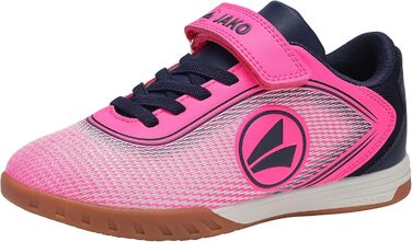Дитячі спортивні залажні кросівки JAKO J-SI Course (32 EU, Рожевий Неон, Темно-синій)