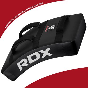 Шлагкішен RDX для бойових мистецтв: кикбоксинг, карате, ММА, тайський бокс, тхеквондо (1 шт., чорний)