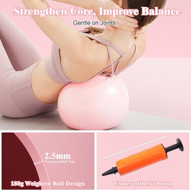 Комплект для пілатесу для жінок Home Pilates Essentials Kit 13-в-1: кільце, м'яч, 5 гумок опору TPE, утяжелители для щиколоток, еспандер-вісімка, стрічка для розтяжки та водонепроникна сумка (13 предметів)