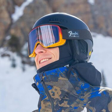 Лижна маска Giro Method для чоловіків, чорна, універсальний розмір