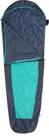 Сплячий мішок Mountain Warehouse Traveller 50 - 220 x 80 x 50 см - вітростійкий, блакитно-зелений