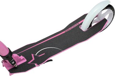 Самокат дитячий та дорослий STAR SCOOTER алюмінієвий, рожевий, колеса 230мм