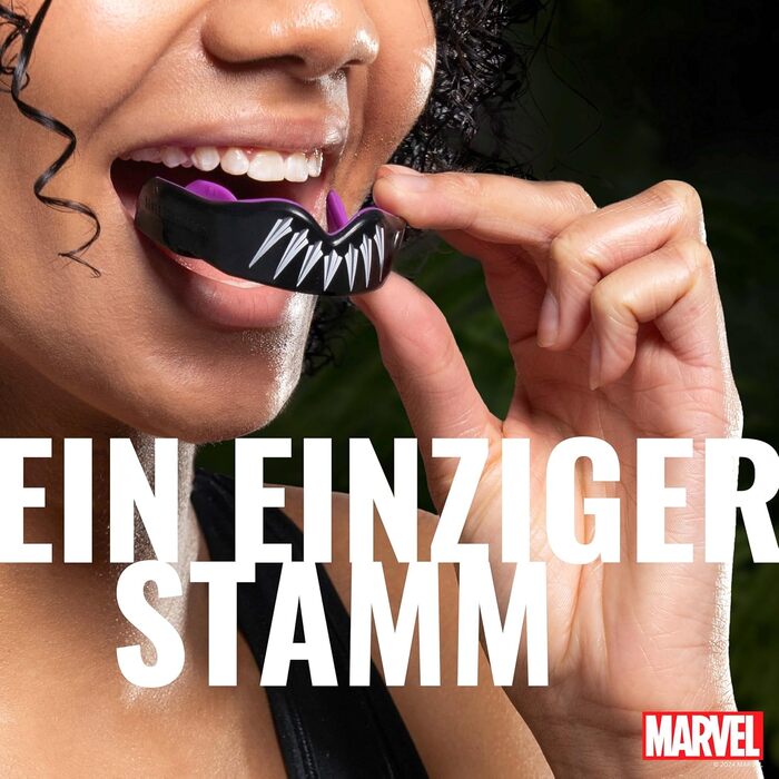 Захист зубів Marvel Black Panther для дорослих та дітей. Капа для спорту: регбі, ММА, бокс, кікбоксинг, джудо, хокей.