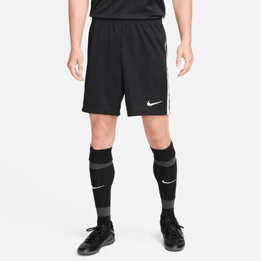 Чоловічі футбольні шорти Nike Dri-FIT League 3 трикотажні, чорні, розмір L (DR0960)