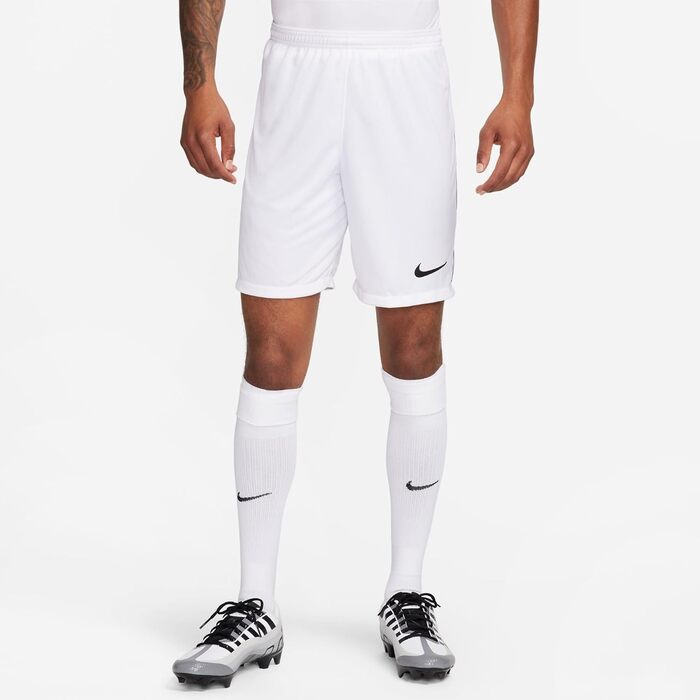 Чоловічі баскетбольні шорти Nike Dri-FIT League 3 трикотажні, білі/чорні, розмір L, DR0960