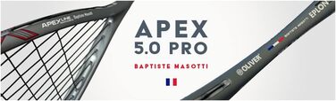 Сквош ракетка Oliver Apex 5.0 Baptiste Masotti, професійна