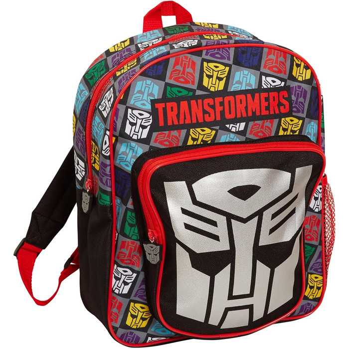Спортивний рюкзак Transformers Autobot для дітей, велика місткість, червоний, Casual Daypack