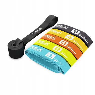 Набір фітнес-резинок Trex Sport TX-005PBB, 5 шт.