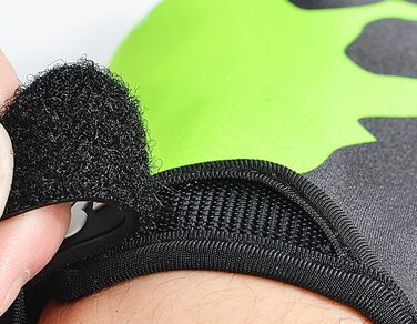 Велосипедні рукавички Radsport Kurz - короткі велорукавички для їзди по пересіченій місцевості (MTB), літні рукавички для жінок та чоловіків, білі (XXL, зелені)