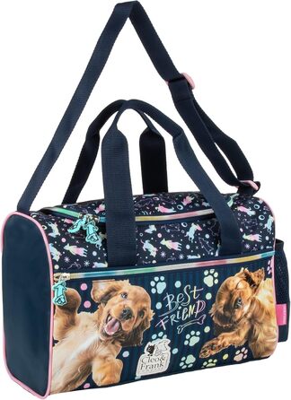 Дитяча спортивна сумка-рюкзак для собак, блакитна, 35 x 21 x 15 см, 10 літрів