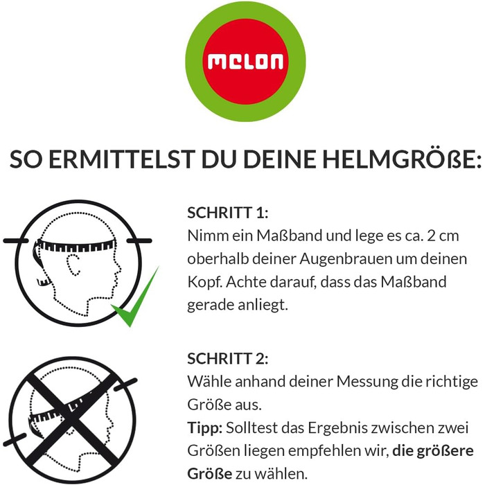 Універсальний шолом MELON для дорослих і дітей, міський, розмір M-L (52-58 см), біло-чорний