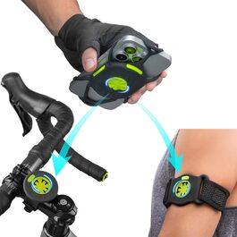 Кріплення для телефону на руку BONE Run Tie Connect Kit 2 Magnetic - спортивний браслет для iPhone 15/14/13, Samsung та інші (4.7-7.2