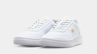 Жіночі шкіряні кросівки Lacoste Court Pro 225 3 Sfa, білі (артикул 750SFA0071216), розмір 38