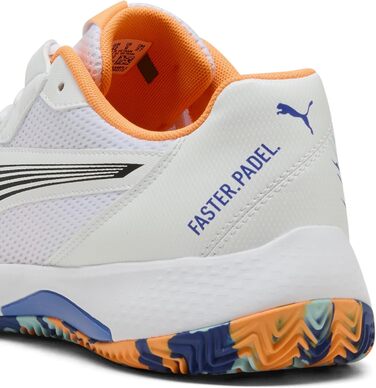 Кросівки тенісні PUMA Nova Court Unisex 42 EU (Білий, Чорний, Синій)
