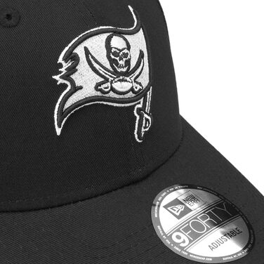 Кепка New Era 9Forty Adjustable NFL Tampa Bay Buccaneers - чорний/білий