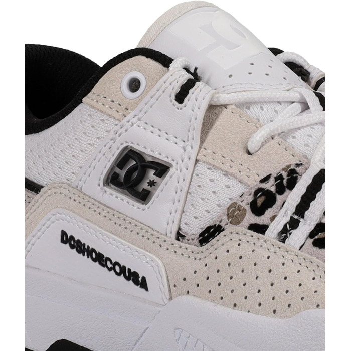 DC Shoes жіночі кросівки Construct (39.5 EU, білий леопард)