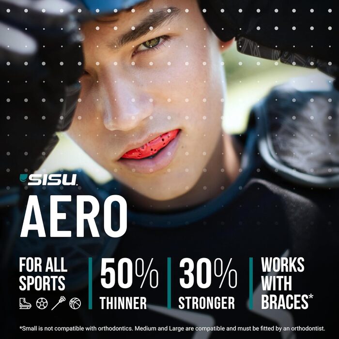 Захисний кап SISU Aero NextGen: спортивний кап для підлітків та дорослих, 1.6 мм, Aqua