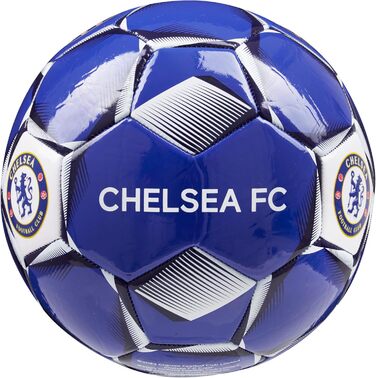 Футбольний м'яч Chelsea FC, офіційний, розмір 5, синій – подарунок для фанатів