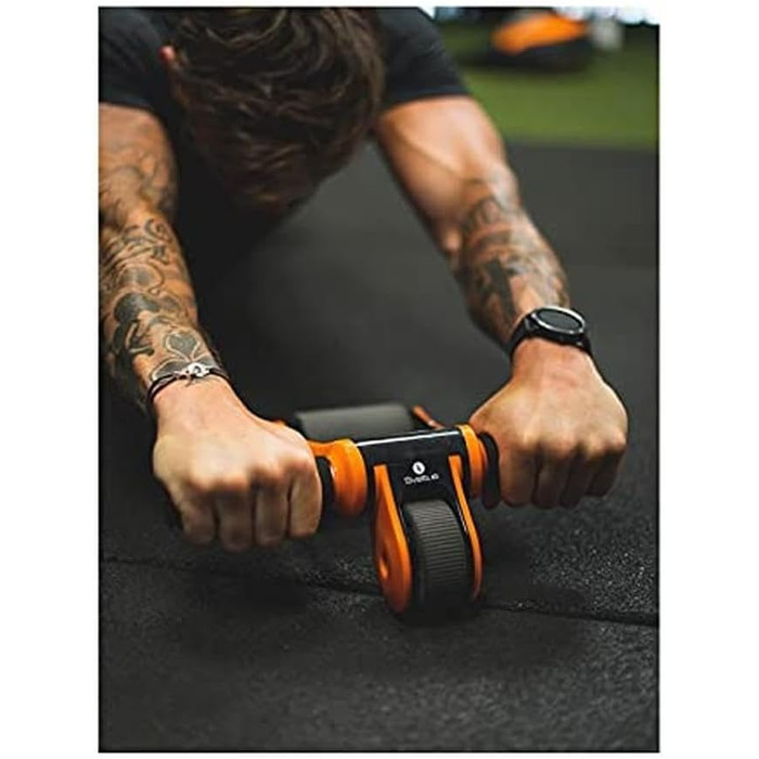 Ролик для пресу Sveltus AB Roller, унісекс, для дорослих, помаранчевий/чорний