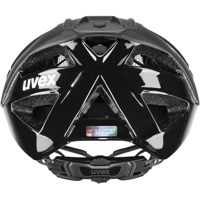 Велосипедний шолом Uvex Quatro CC All Mountain Enduro, матовий чорний, 52-57 см, 2024