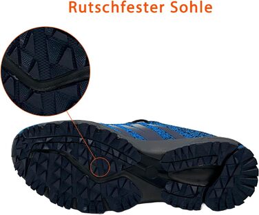 Кросівки спортивні чоловічі та жіночі для бігу та залу Sneaker сині (45 EU)