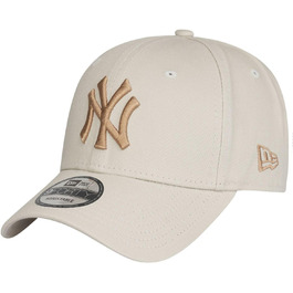 Кепка бейсболка New Era 9Forty Strapback New York Yankees, Stone, універсальний розмір