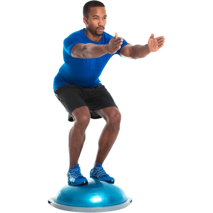 Балансувальний тренажер BOSU PRO 65 см, синьо-сірий