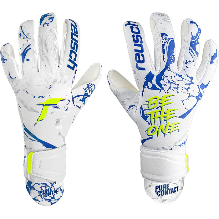 Воротарські рукавички Reusch Pure Contact Silver Junior для дітей, з відмінним зчепленням і внутрішнім швом, унісекс