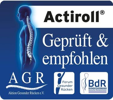Масажний ролик для фасції TOGU Blackroll Actiroll Rumble M, зелений, набір