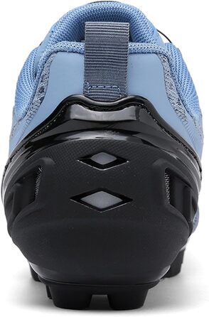 Жіночі велотуфлі для MTB (Mountainbike) з сумісними SPD підошвами, дихаючі, блакитні, 40 EU