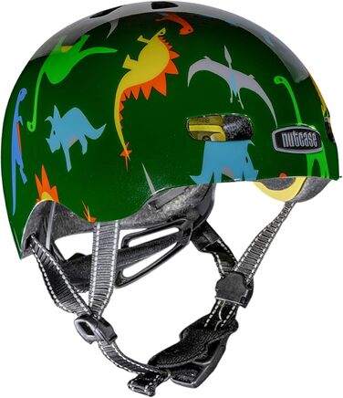 Дитячий велосипедний шолом Nutcase Baby Nutty MIPS XXS Dino Mite