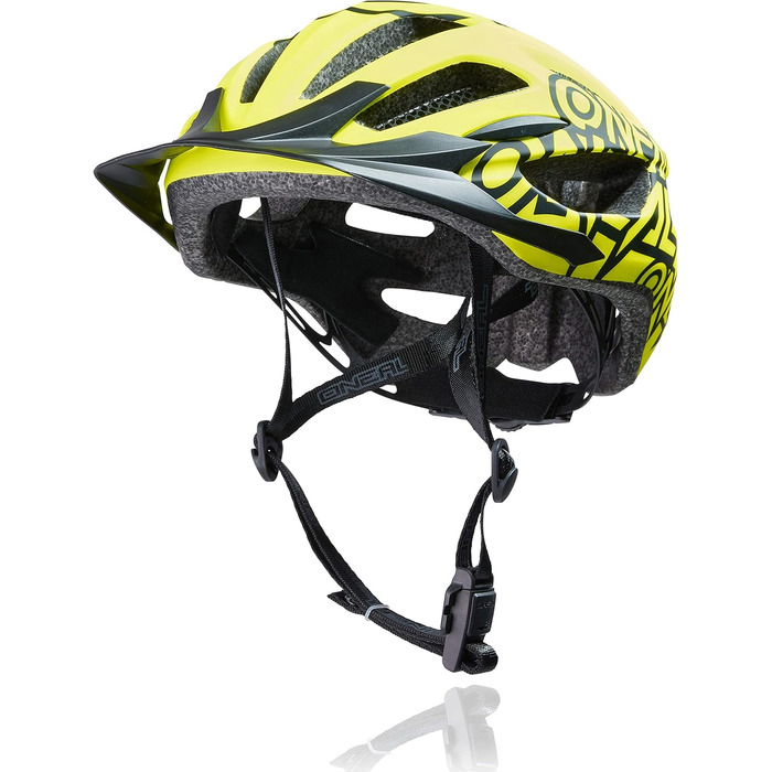 Велошолом O'NEAL Enduro All-Mountain для дорослих, ефективна вентиляція, регулювання розміру, неоново-жовтий, розміри XS/S/M (53-58 см)