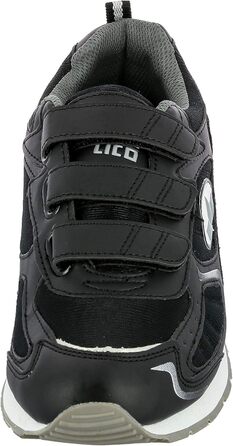 Чоловічі спортивні кросівки LICO Nelson V 120062 для залу - Indoor, 43 EU, чорний/сірий