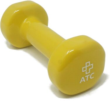 Вінілові гантелі ATC Handels GmbH 1,5 кг, набір 2 шт для фітнесу, аеробіки, реабілітації та тренувань