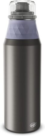 Термобутилка alfi ENDLESS BOTTLE 900 мл, лаванда, легка нержавіюча сталь, герметична з гвинтовою кришкою, для газованих напоїв, не залишає відбитків, можна мити в посудомийці, BPA-free