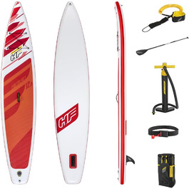 Надувна дошка для сапсерфінгу Bestway Hydro-Force Fastblast 3,6 м з ручним насосом і сумкою, Stand Up Paddle Board 2021