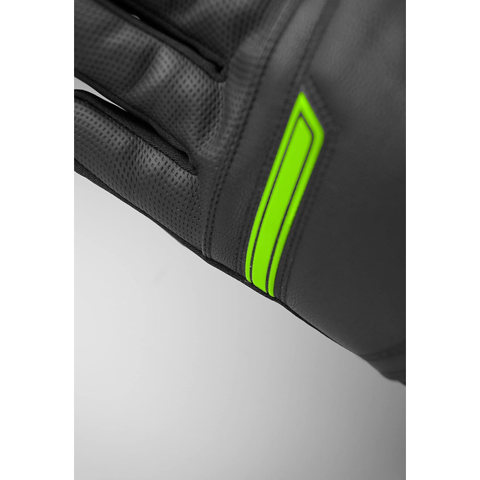 Reusch Унісекс зимові лижні рукавички Crosby R-tex XT, водонепроникна мембрана, теплі спортивні рукавички для сноуборду і катання, чорні/неоново-зелені, розмір 8