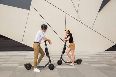Електросамокат Segway-Ninebot E45D для дорослих, з дозволом для доріг, швидкість до 20 км/год, запас ходу 45 км, стильний дизайн
