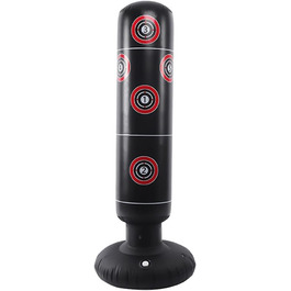 Боксерський мішок Boxsack 160cm, самостійний надувний мішок для боксу, кікбоксингу, ММА, Муай Тай, фітнесу та зняття стресу B/160