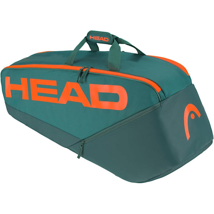 Тенісна сумка HEAD Pro Racquet Bag для ракеток, унісекс, середня, бірюзово-оранжева
