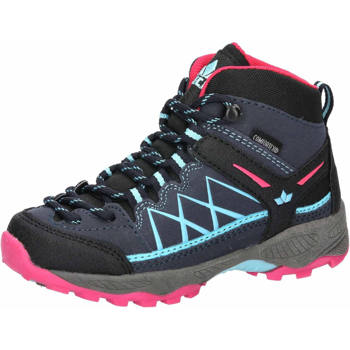 Дитячі кросівки Lico Griffin для бігу з високим підйомом, 34 EU, Marine Pink Türkis