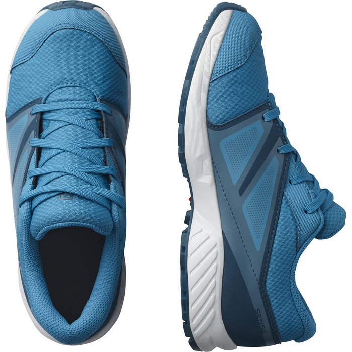Дитячі трейлранні кросівки Salomon Sense Climasalomon Waterproof Barrier Reef White Legion Blue (35 EU)