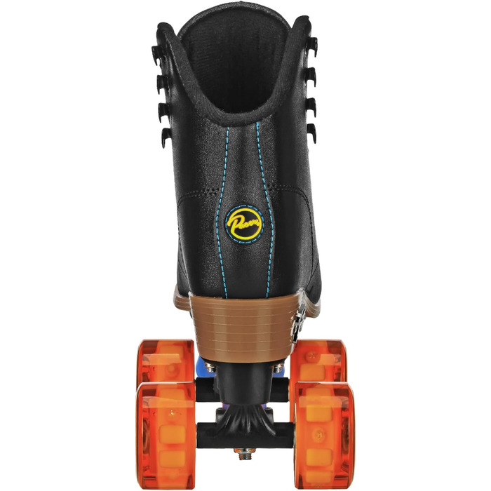 Дитячі роликові ковзани Pacer Comet Hightop чорного та срібного кольорів, з підсвічуванням коліс, розмір Youth 3