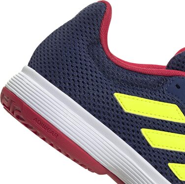 Дитячі тенісні кросівки adidas Gamespec Kids, синьо-лимонного кольору, розмір 33 EU