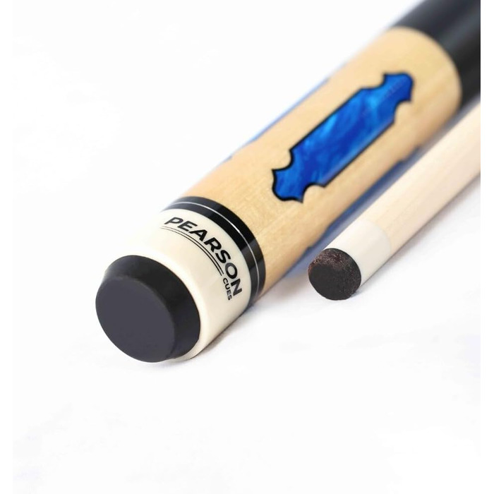 Більярдний кий Pearson Cues League Series 2-х частинний, синій, 20 oz з обмоткою Cool PZ