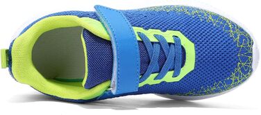 Дитячі кросівки для хлопчиків: спортивні, зала, біг, дихаючі, блакитні та жовті, 29 EU