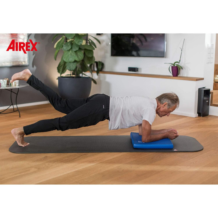 Балансувальна подушка AIREX Balance Pad Solid, синя, для координації та тренування рівноваги